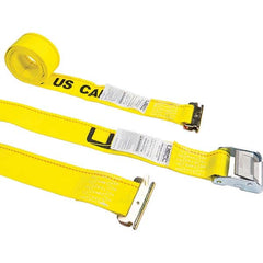 US Cargo Control - Slings & Tiedowns (Load-Rated) Type: Ratchet Tie Down Width (Inch): 2 - Makers Industrial Supply