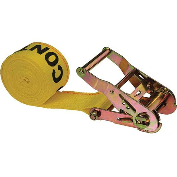 US Cargo Control - Slings & Tiedowns (Load-Rated) Type: Ratchet Tie Down Width (Inch): 2 - Makers Industrial Supply