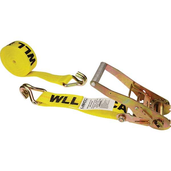 US Cargo Control - Slings & Tiedowns (Load-Rated) Type: Ratchet Tie Down Width (Inch): 2 - Makers Industrial Supply