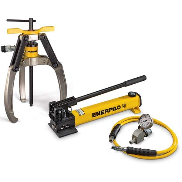 Enerpac - Puller & Separator Sets Type: Hydraulic Puller Set Maximum Spread (Inch): 4.921875 - Makers Industrial Supply