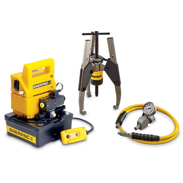 Enerpac - Puller & Separator Sets Type: Hydraulic Puller Set Maximum Spread (Inch): 13.78125 - Makers Industrial Supply