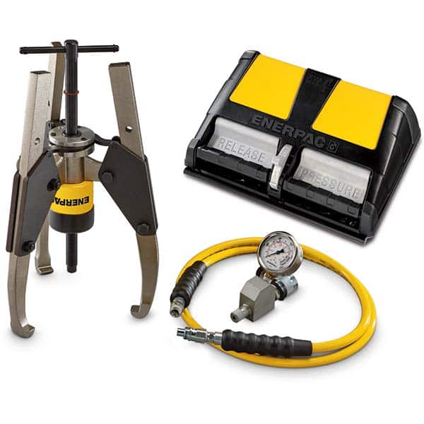 Enerpac - Puller & Separator Sets Type: Hydraulic Puller Set Maximum Spread (Inch): 18.890625 - Makers Industrial Supply