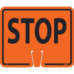 NMC - Traffic & Parking Signs Message or Graphic: Message Only Legend: Stop - Makers Industrial Supply