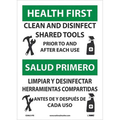 NMC - Safety Signs Message Type: COVID-19 Message or Graphic: Message & Graphic - Makers Industrial Supply