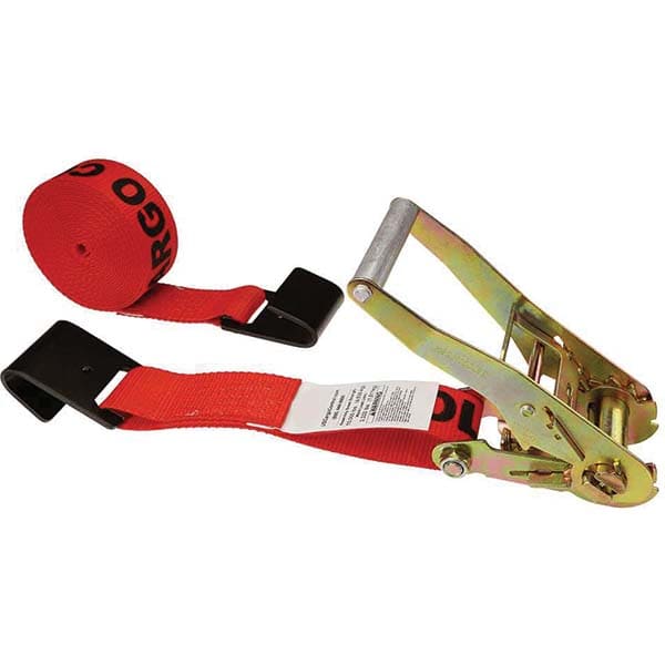 US Cargo Control - Slings & Tiedowns (Load-Rated) Type: Ratchet Tie Down Width (Inch): 2 - Makers Industrial Supply