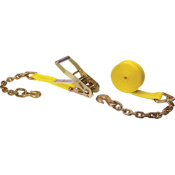 US Cargo Control - Slings & Tiedowns (Load-Rated) Type: Ratchet Tie Down Width (Inch): 2 - Makers Industrial Supply