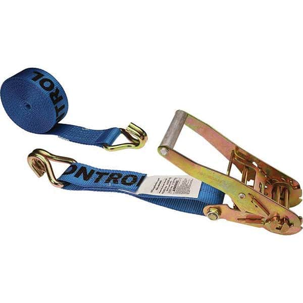 US Cargo Control - Slings & Tiedowns (Load-Rated) Type: Ratchet Tie Down Width (Inch): 2 - Makers Industrial Supply