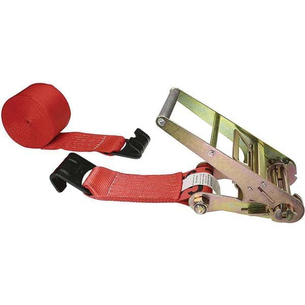 US Cargo Control - Slings & Tiedowns (Load-Rated) Type: Ratchet Tie Down Width (Inch): 4 - Makers Industrial Supply