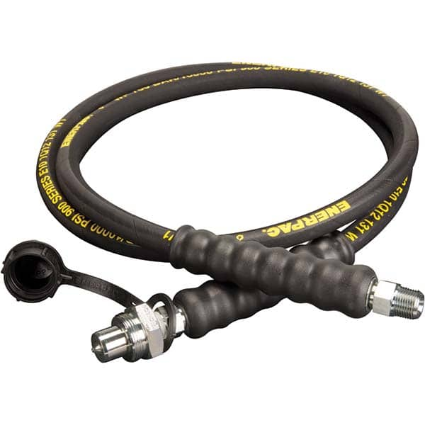 Enerpac - Hydraulic Pump Hose Inside Diameter (Inch): 0.375 Hose Length (Feet): 6.00 - Makers Industrial Supply