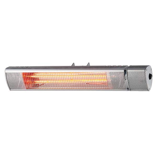 Comfort Zone - Electric Radiant Heaters Type: Halogen Radiant, Golden Tube Maximum BTU Rating: 10240 - Makers Industrial Supply