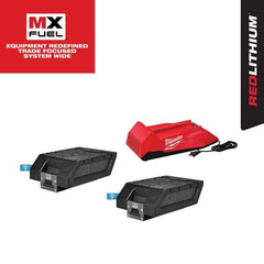 Milwaukee Tool - Lithium-Ion Battery/Charger Expansion Kit - Exact Industrial Supply