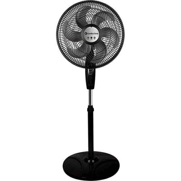 Comfort Zone - Fans Type: Stand Fan Blade Size: 16.25 (Inch) - Makers Industrial Supply