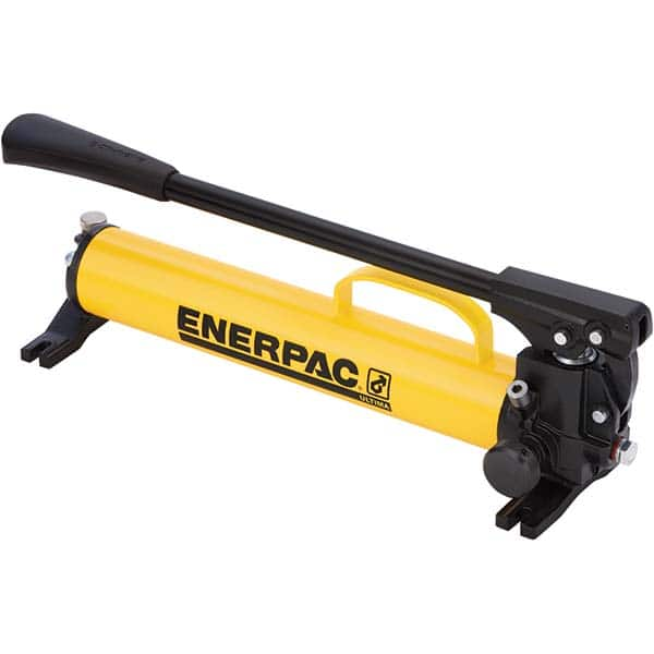 Enerpac - Manual Hydraulic Pumps Number of Stages: 2.000 Oil Volume Per Stroke (Cu. In.): 1.00 - Makers Industrial Supply