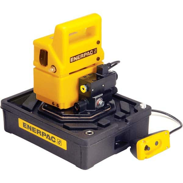 Enerpac - Power Hydraulic Pumps & Jacks Type: Electric Pressure Rating (psi): 10000 - Makers Industrial Supply