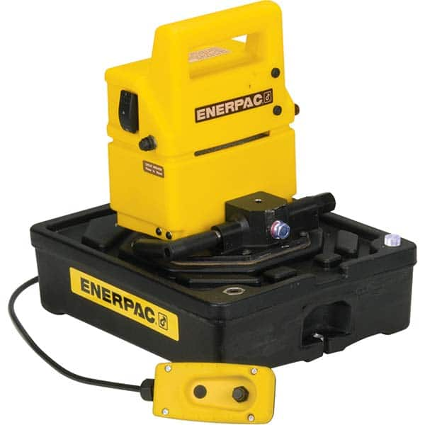 Enerpac - Power Hydraulic Pumps & Jacks Type: Electric Pressure Rating (psi): 5000 - Makers Industrial Supply