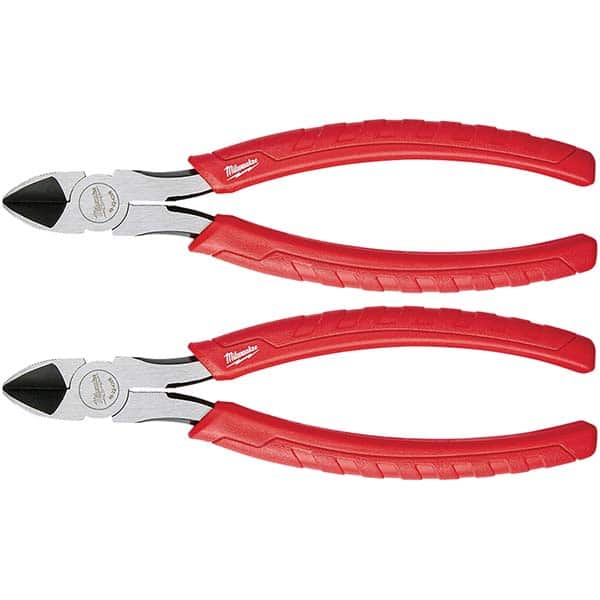 Milwaukee Tool - Cutting Pliers Type: Diagonal Cutter Insulated: NonInsulated - Makers Industrial Supply