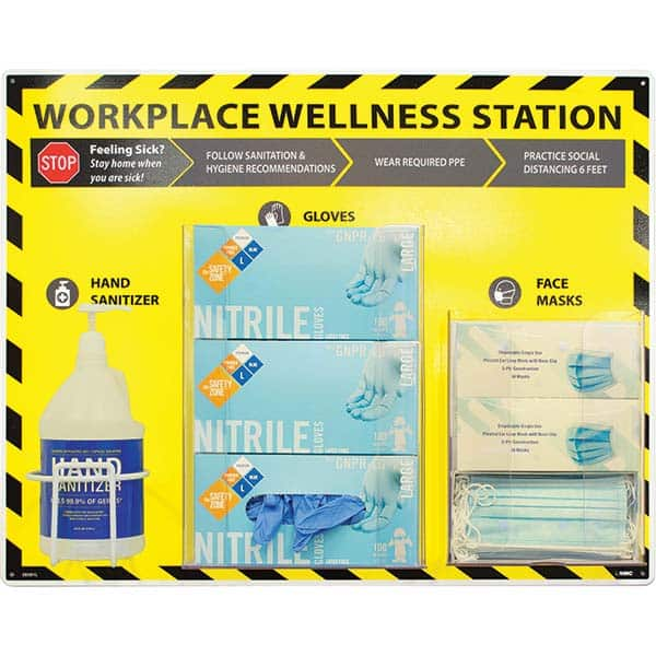 NMC - PPE Dispensers Type: Wellness Station Mount: Table/Wall - Makers Industrial Supply