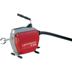 Rothenberger - Electric & Gas Drain Cleaning Machines Type of Power: 110V For Minimum Pipe Size: 3/4 (Inch) - Makers Industrial Supply