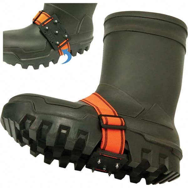 Geroline - Ice Traction Footwear Footwear Style: Strap-On Cleat Traction Type: Tungsten Carbide Stud - Makers Industrial Supply