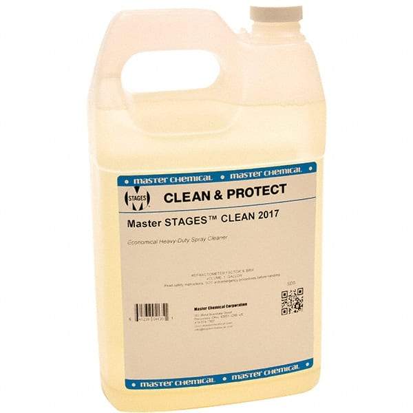 Master Fluid Solutions - 1 Gal Jug Cleaner - Low Foam, Series Clean 2017 - Makers Industrial Supply