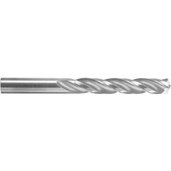 ‎I Dia. x 0.272″ Shank × 2-1/8″ Flute Length × 3-1/2″ OAL, 5xD, 150°, TA, 3 Flute, External, Round Solid Carbide Drill - Exact Industrial Supply