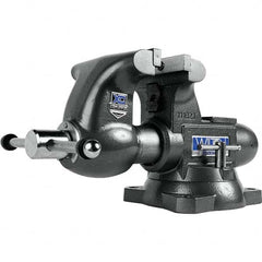 Wilton - Bench & Pipe Combination Vises Jaw Width (Inch): 6-1/2 Jaw Opening Capacity (Inch): 4-1/4 - Makers Industrial Supply