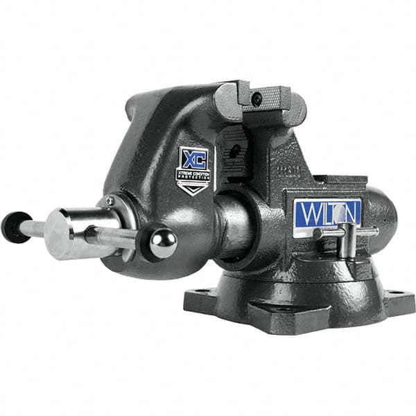 Wilton - Bench & Pipe Combination Vises Jaw Width (Inch): 4-1/2 Jaw Opening Capacity (Inch): 3-1/2 - Makers Industrial Supply