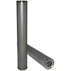 Replacement/Interchange Hydraulic Filter Element: Microglass, 10  µ