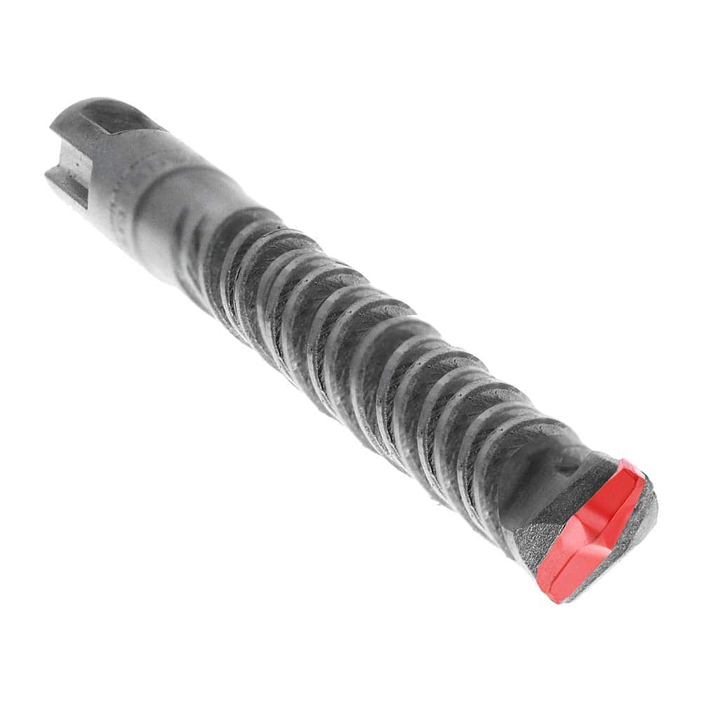 Freud - Hammer Drill Bits; Drill Bit Size (Decimal Inch): 0.3750 ; Usable Length (Inch): 6.0000 ; Overall Length (Inch): 8 ; Shank Type: SDS Plus ; Number of Flutes: 2 ; Drill Bit Material: Carbide-Tipped - Exact Industrial Supply