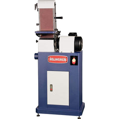 Palmgren - Belt Sanding Machines; Belt Length (Inch): 48 ; Belt Width (Inch): 6 ; Phase: 1 ; Voltage: 115/230 ; Table Length (Decimal Inch): 8.6250 ; Table Width (Decimal Inch): 6.0000 - Exact Industrial Supply