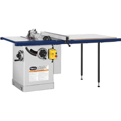 Palmgren - Table & Tile Saws; Type: Right Tilt Cabinet Saw ; Blade Diameter (Inch): 10 ; Rip Capacity (Inch): 50 ; Maximum Depth of Cut @ 90 Deg (Inch): 3 ; Maximum Depth of Cut @ 45 Deg (Inch): 2.125 ; Speed (RPM): 4000 - Exact Industrial Supply