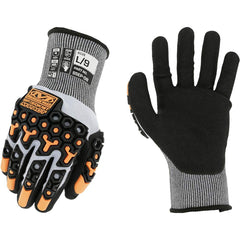 Mechanix Wear - Cut & Puncture Resistant Gloves; Type: Cut Resistant ; ANSI/ISEA Puncture Resistance Level: 3 ; ANSI/ISEA Cut Resistance Level: A5 ; ANSI/ISEA Abrasion Resistance Level: 4 ; Coated Area: Palm ; Material Type: HPPE - Exact Industrial Supply