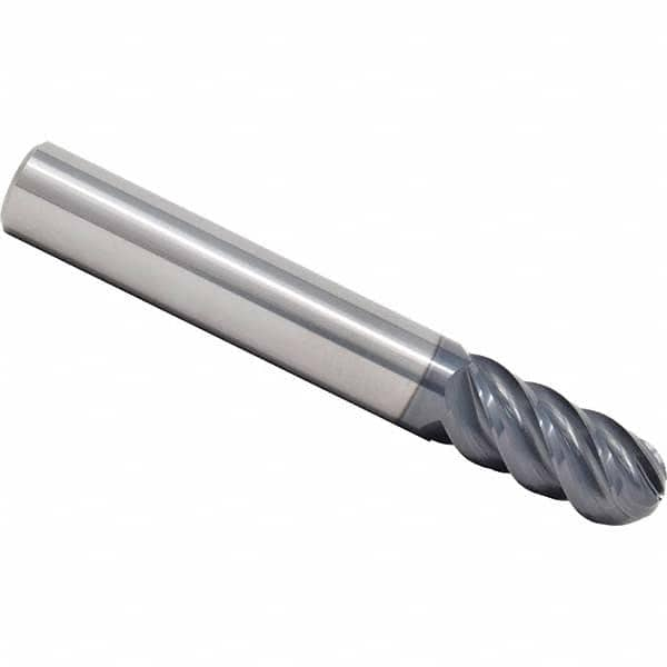 SGS - Ball End Mills Mill Diameter (Inch): 1/2 Mill Diameter (Decimal Inch): 0.5000 - Makers Industrial Supply