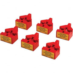 Brady - Pack of 6 Multi-Pole Circuit Breaker Lockouts - Makers Industrial Supply