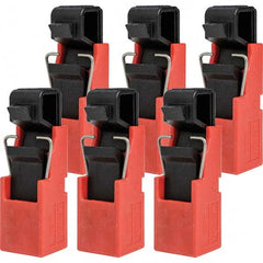 Brady - Pack of 50 Single-Pole Circuit Breaker Lockouts - Makers Industrial Supply