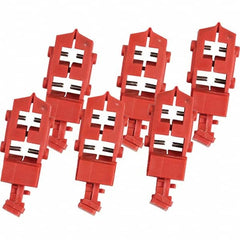 Brady - Pack of 50 Single-Pole Circuit Breaker Lockouts - Makers Industrial Supply