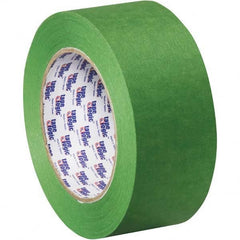 Tape Logic - Pack of (24), 60 Yd Rolls 2" Green Crepe Paper Painter's Tape - Makers Industrial Supply