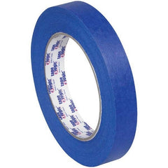 Tape Logic - Pack of (48), 60 Yd Rolls 3/4" Blue Crepe Paper Painter's Tape - Makers Industrial Supply