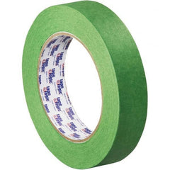 Tape Logic - Pack of (36), 60 Yd Rolls 1" Green Crepe Paper Painter's Tape - Makers Industrial Supply