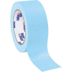 Tape Logic - Pack of (12), 60 Yd Rolls 2" Light Blue Crepe Paper Masking Tape - Makers Industrial Supply