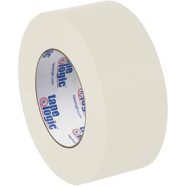 Tape Logic - Pack of (6), 60 Yd Rolls 2" White Crepe Paper Masking Paper - Makers Industrial Supply