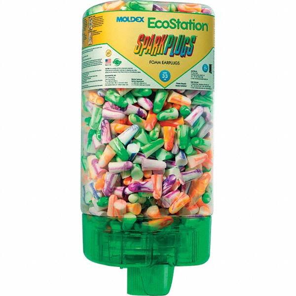 Moldex - 4 500-Pack Cases Twist Knob Earplug Dispenser with 33 dB Taper End Earplugs - Makers Industrial Supply