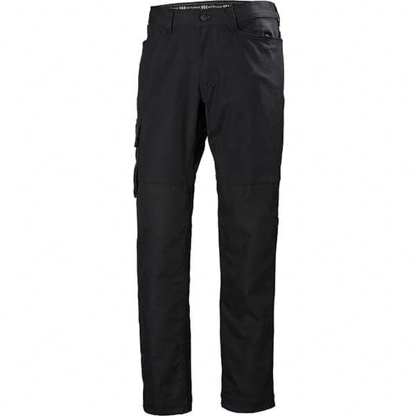 Helly Hansen - Black Cotton Polyester Elastane General Purpose Pants - Makers Industrial Supply