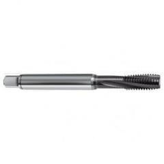 M6x1.0 4HX 3-Flute Cobalt Semi-Bottoming 10 degree Spiral Flute Tap-TiAlN - Makers Industrial Supply