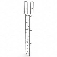 TRI-ARC - Rolling & Wall Mounted Ladders & Platforms Type: Fixed Ladder Style: Safety Cage - Makers Industrial Supply