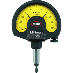 Dial Comparator Gages; Dial Graduation (micro m): 1.00; Dial Graduation (mm): 1.0000; Dial Graduation (Decimal Inch): 0.030000; Accuracy (Decimal Inch): 0.5; Accuracy (micro m): 1 (Ge); 1.2 (Gges); 0.7 (Gt); Maximum Measurement (Decimal Inch): 1; Maximum