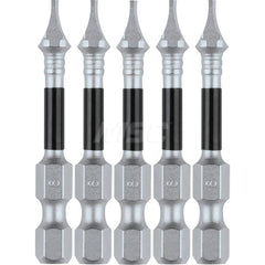 Power Screwdriver Bit: 1/4″ Hex Drive 2″ OAL