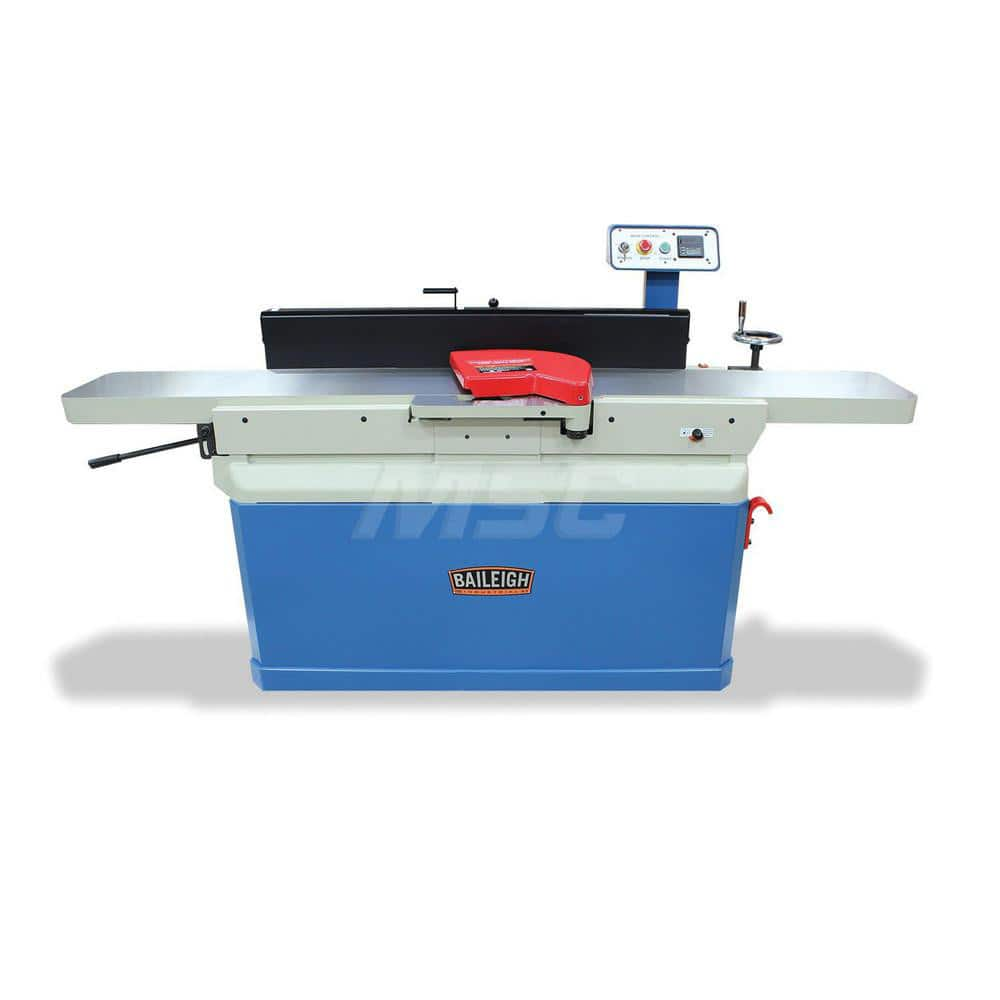 Jointers; Maximum Cutting Width (Inch): 12; Maximum Cutting Depth (Inch): 1/8; Cutter Head Speed (RPM): 5500.00; Table Length (Inch): 88; Voltage: 220; Horsepower (HP): 5; Phase: 1; Fence Length (Inch): 47; Fence Height (Inch): 6; Maximum Rabbeting Capaci