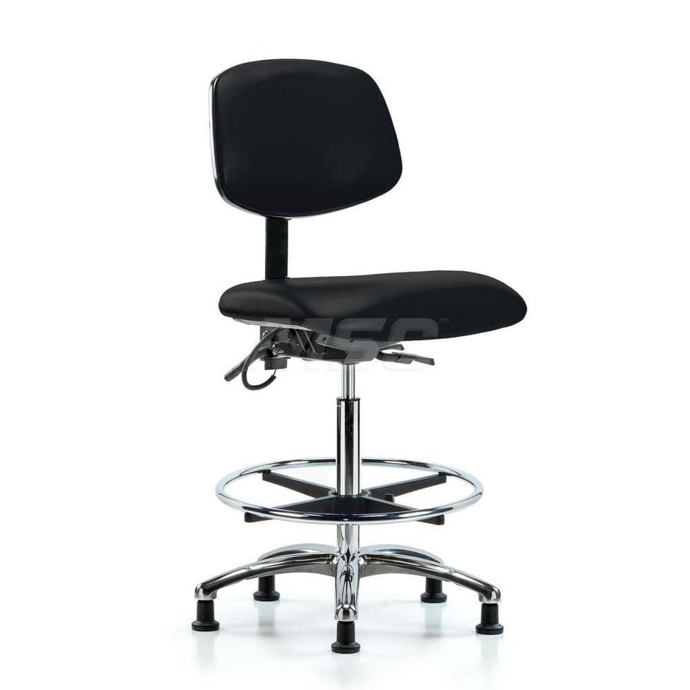 Task Chair: ESD Vinyl, Black