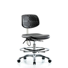 Task Chair: ESD Polyurethane, Black